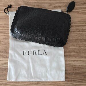 Furla small leather clutch